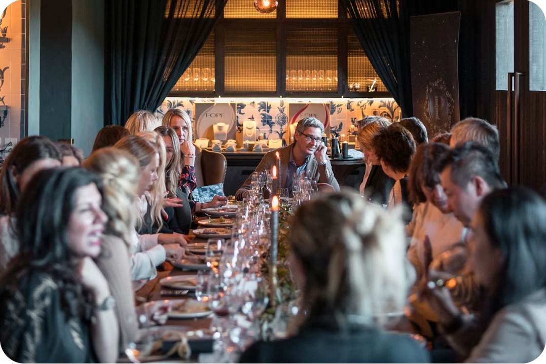 Закрытый вечер для клуба меценатов в Санкт-Петербурге